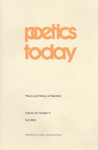 Theory and History of Narrative