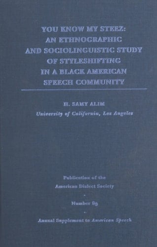 Publication of the American Dialect Society