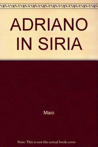 Adriano In Siria