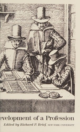 Development of Double Entry: Selected Essays (Accounting History and the Development of a Profession)