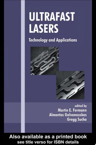 Ultrafast Lasers Technology and Applications