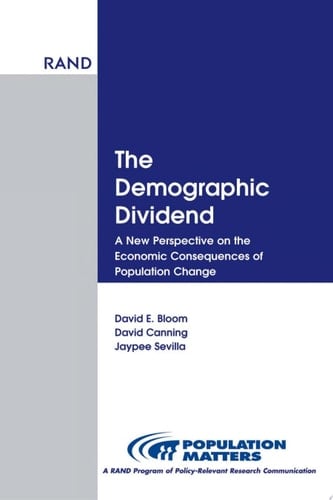 The Demographic Dividend A New Perspective on the Economic Consequences of Population Change