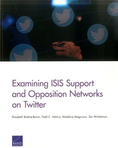Examining ISIS Support and Opposition Networks on Twitter