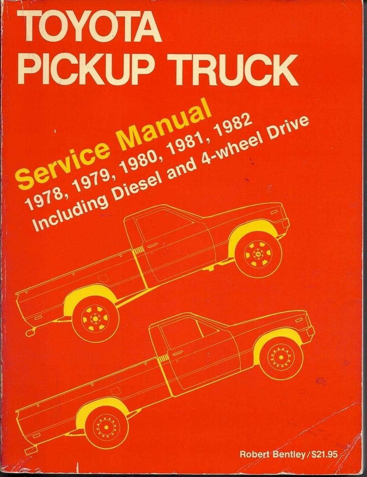 Toyota Pickup Manual, 1980-1982