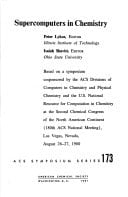 Supercomputers in Chemistry (Acs Symposium Series)