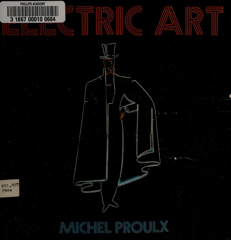 Electric Art New York: Rizzoli, 1977, 59 S. durchgehend bebildert, 21,5 x 21,5 cm - etwas berieben, sonst gut