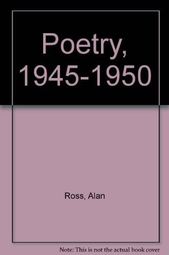 Poetry, 1945-1950