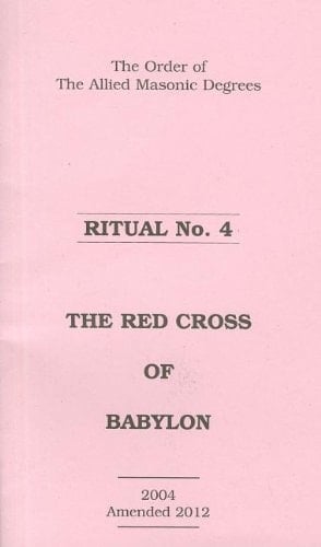 Allied Masonic Degrees Ritual No 4
