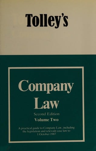 Tolley's Company Law Insol-Z