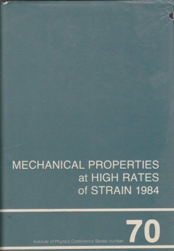 Mechanical Properties in Materials 1984,