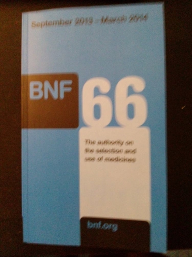 BNF. September 2013 - March 2014. 66