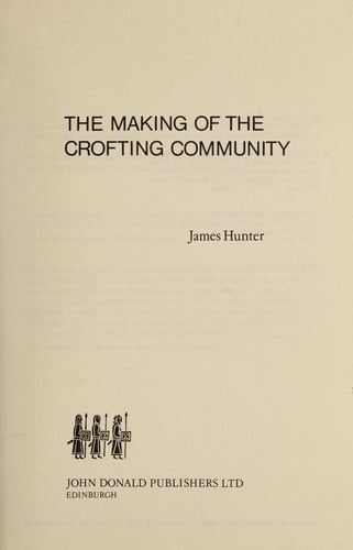 The Making of the Crofting Community