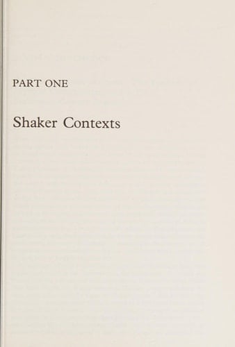 Locating the Shakers: Cultural Origins and Legacies of an American Religious Movement (Exeter Studies in American & Commonwealth Arts)