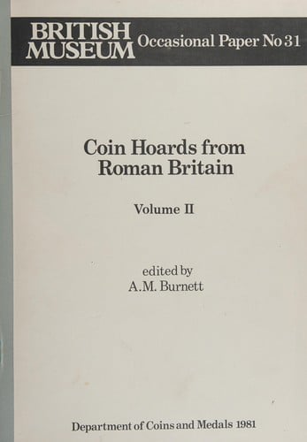Coin Hoards from Roman Britain (Occasional Paper / British Museum,)