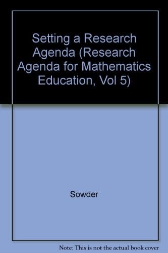 Research Agenda for Mathematics Education (Research agenda for mathematics education)