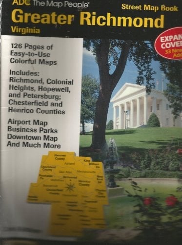 Greater Richmond, Virginia : Street Map Book