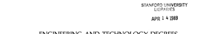 Engineering and Technology Degrees, 1988 By Minorities