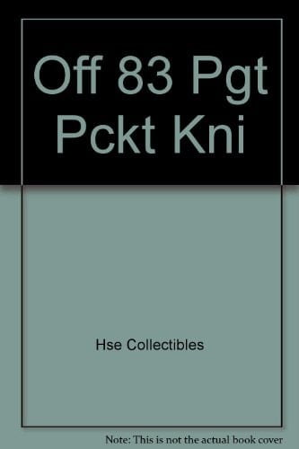 Off 83 Pgt Pckt Kni