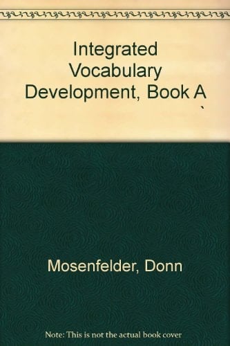 Integrated Vocabulary Development, Book A