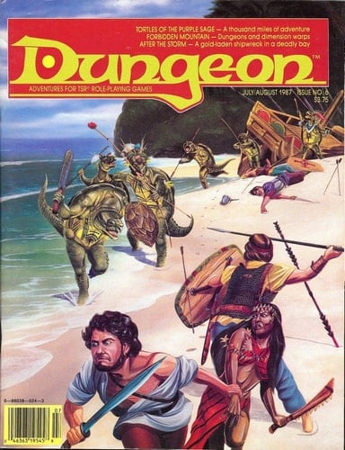 Dungeon: Adventures for TSR Role-playing Games Issue #6, July/August 1987