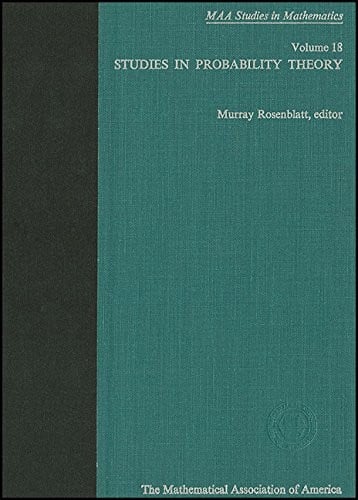Studies in Probability Theory (Studies in mathematics)