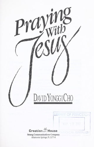 Praying with Jesus