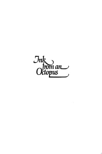 Ink from an Octopus