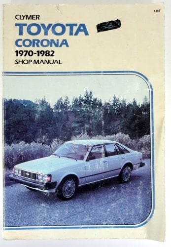 Toyota Corona, 1970-1980 Shop Manual