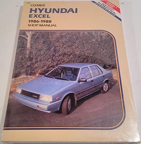 Hyundai Excel, 1986-1988 Service Manual