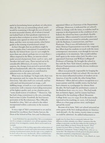 20 Artists: Yale School of Art, 1950 to 1970