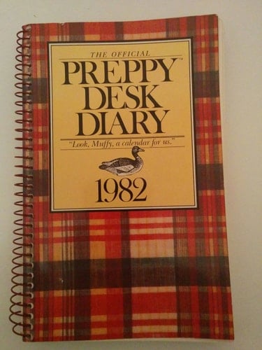 The Official Preppy Desk Diary: 1982