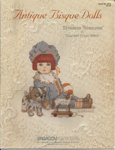 Antique Bisque Dolls (Timeless Treasures in Counted Cross Stitch) 5112