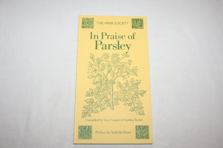 In praise of parsley