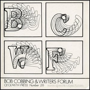 Bob Cobbing and Writer's Forum