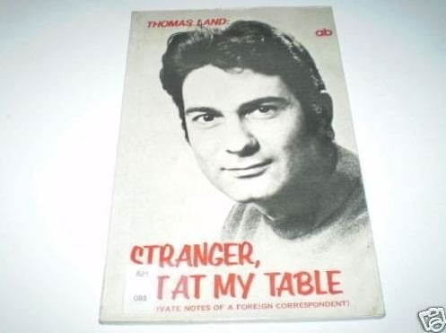 Stranger, Sit at My Table Poems