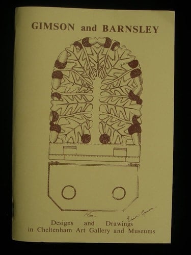 Gimson and Barnsley: Peter Walls' ledger, 1919-1936
