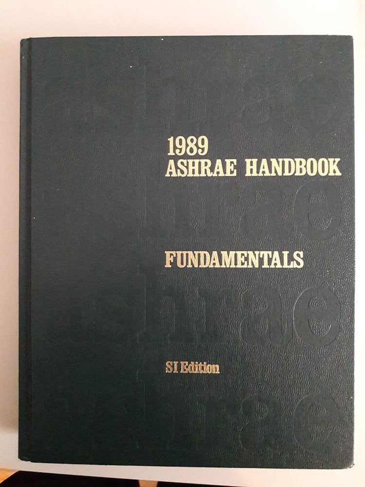 ASHRAE Handbook Fundamentals