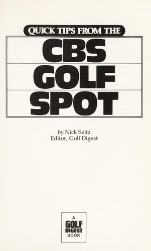 Quick tips from the CBS Golf spot