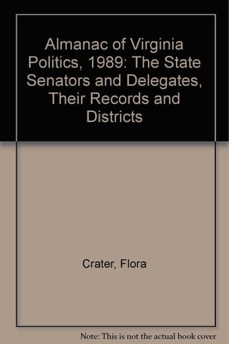 Almanac of Virginia Politics 1989 Regular