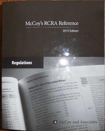 McCoy's RCRA Reference 2015 Edition