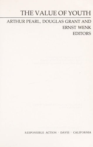 The Value of youth (Dialogue books)