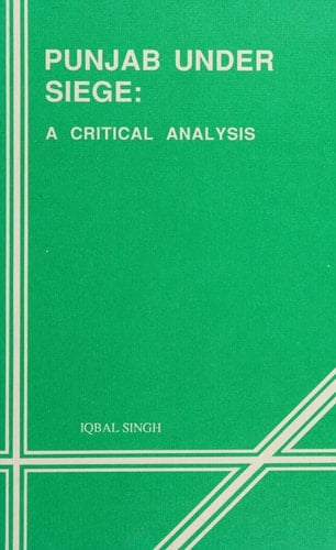 Punjab Under Siege A Critical Analysis