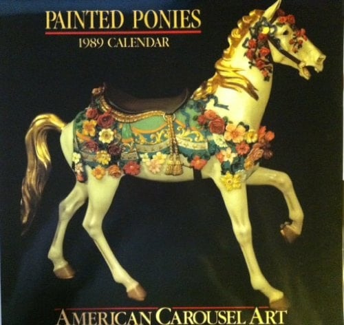 Painted Ponies 1989 Calendar