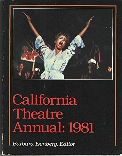 California Theatre Annual 1981