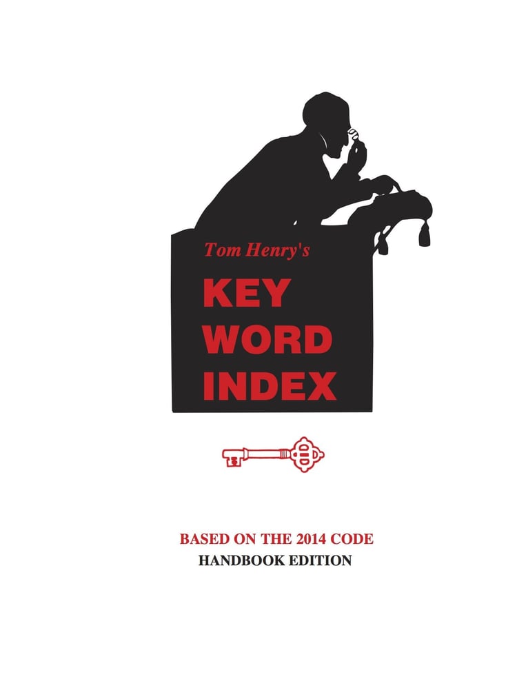 2014 Key Word Index HANDBOOK EDITION by Tom Henry