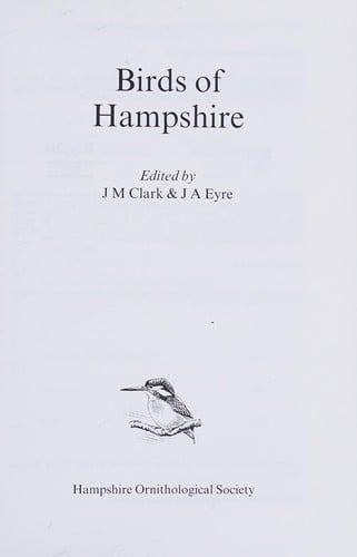 Birds of Hampshire