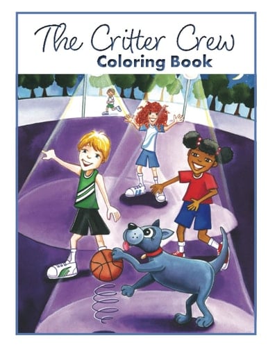 The Critter Crew Coloring Book: A Supplement to Critter Crew with Melody Lou: Alphabet Songs