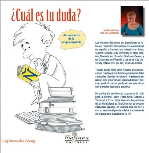¿Cuál es tu duda? usos correctos de la lengua española
