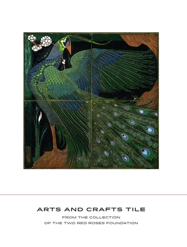 "The Endless Possibilities" American Arts & Crafts Tile from the Two Red Roses Foundation