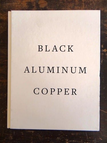 Frank Stella Black Aluminum Copper Paintings
